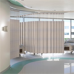 Stitched Privacy Curtain Fabric